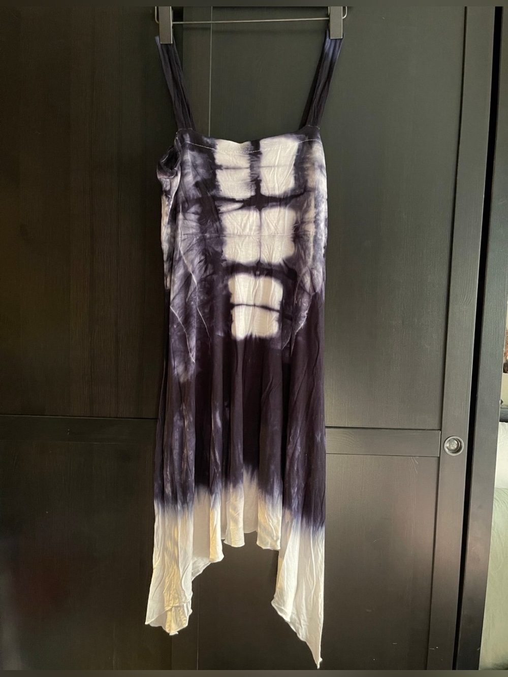 Calvin Klein Petite Black And White Fit & Flare Dress Size P/L
